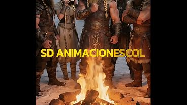 Ragnar, the king of the Vikings, fucks Legarta without mercy after the battle - porn in Spanish - ai porn - audio in Spanish