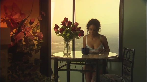 Marie Luv Takes Cheyne Collins' White Cock Outside