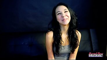 Sabrina Petite Inked Brunette Hairy Sloppy BJ Rimjob Passionate Play!