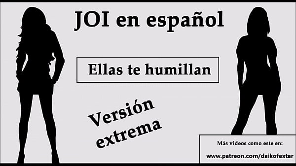 Download Video - JOI EXTREMO en espa&ntilde;ol&period; Ellas te humillan en el bosque&period;