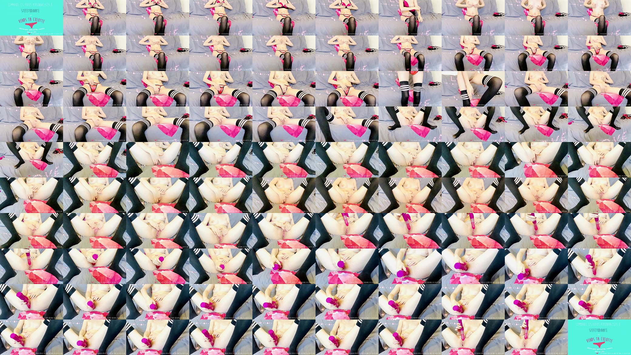 Vends-ta-culotte - Une &eacute;tudiante Fran&ccedil;aise s&#039;Exhibe et se Masturbe pour toi - Stefetudiante 预览图