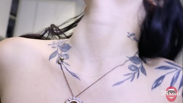 Busty and lactating, she gave me a blowjob, spraying milk on my cock