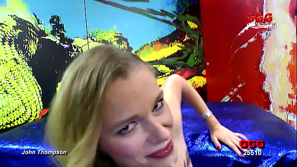Teaser - GGG John Thompson - BEAUTIFUL GERMAN GIRL - BACKSTAGE AT GGG SPERM STUDIO
