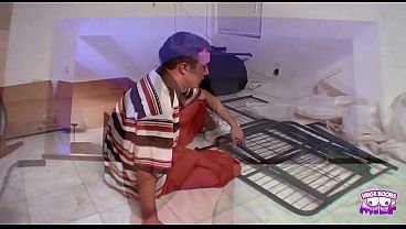 Super cute brunette hottie gets fucked doggy style and reverse cowgirl by her man