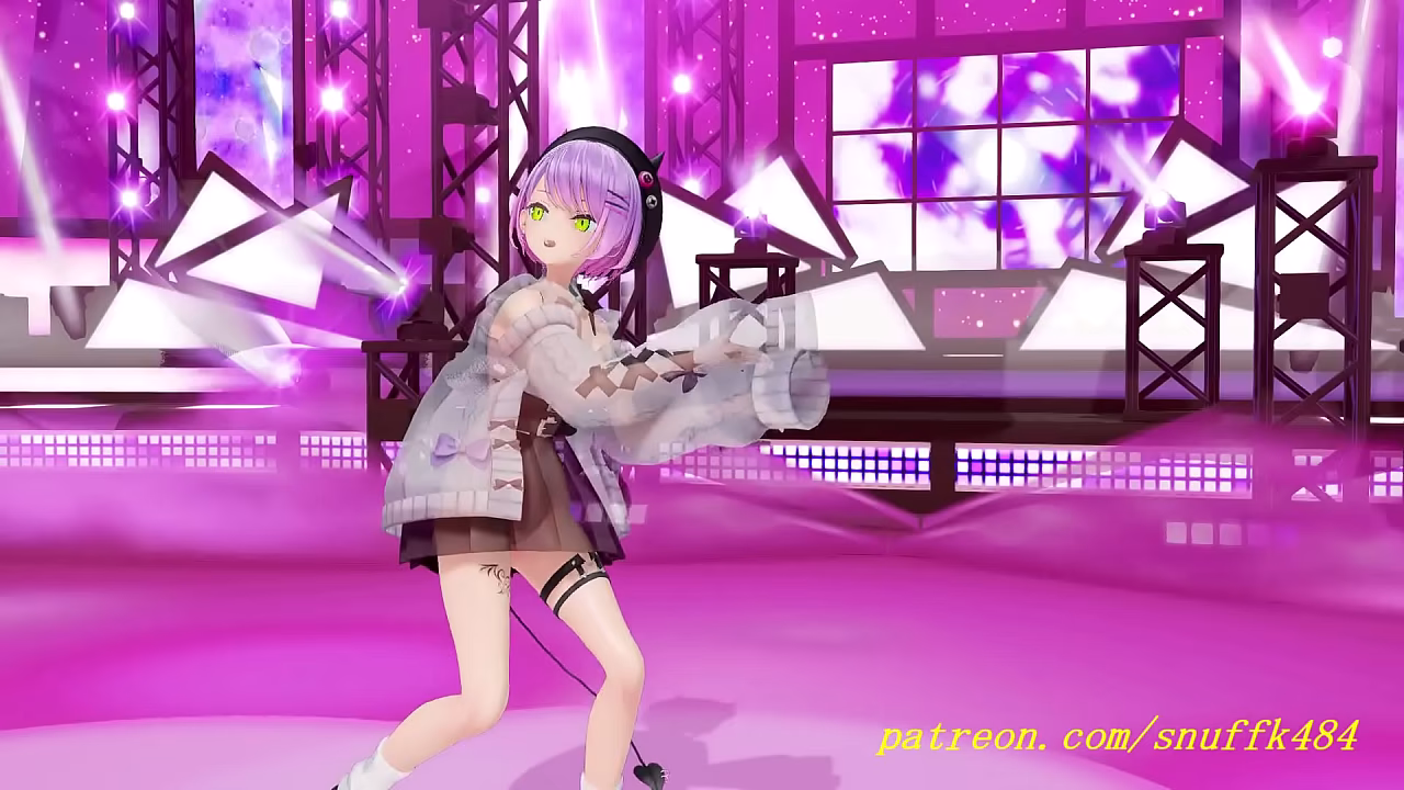 noVR mmd Towa Dance 3d hololive Hentai