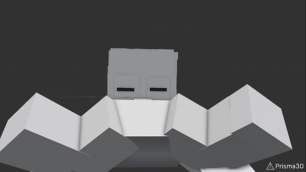 Minecraft base tries to suck his own dick (anim...