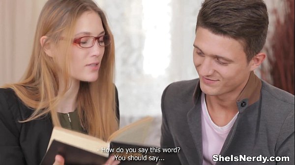 She Is Nerdy - Mixing sex with Argentina studies teen-porn