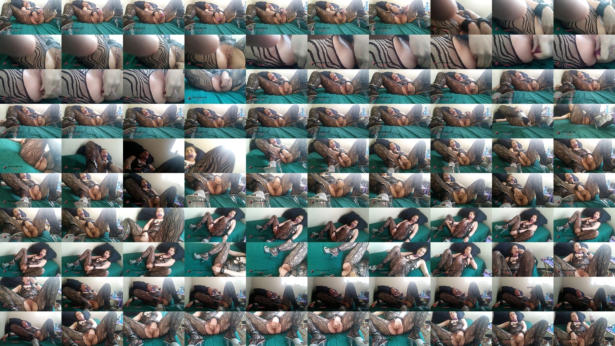 TOTTYCAM Bondage neighbour playing with Dildo and Toys 预览图