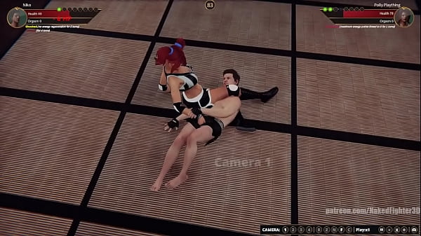 Gigi VS Polly Plaything (Naked Fighter 3D)