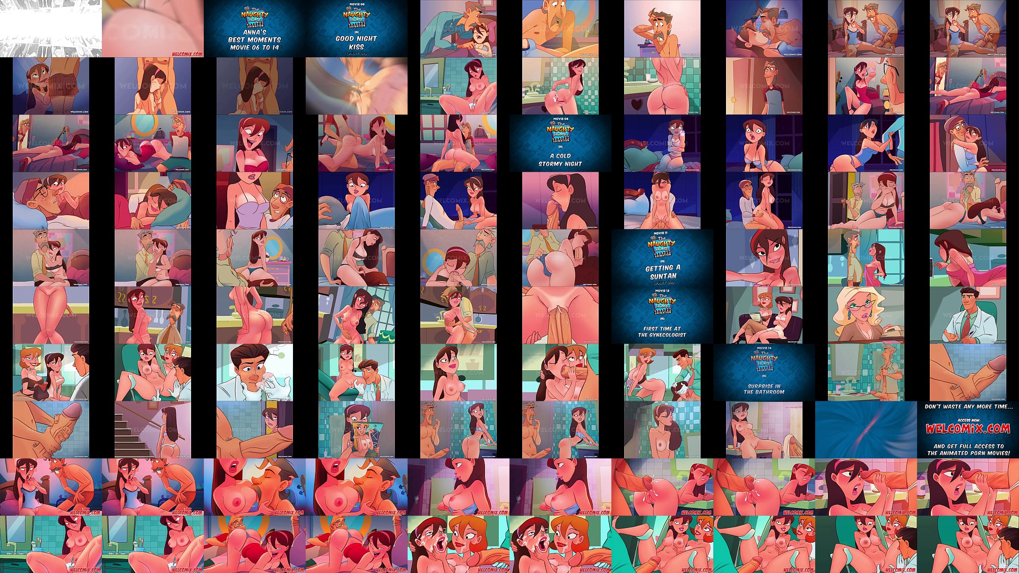 The Naughty Home Animation - Anna's Best moments! 预览图