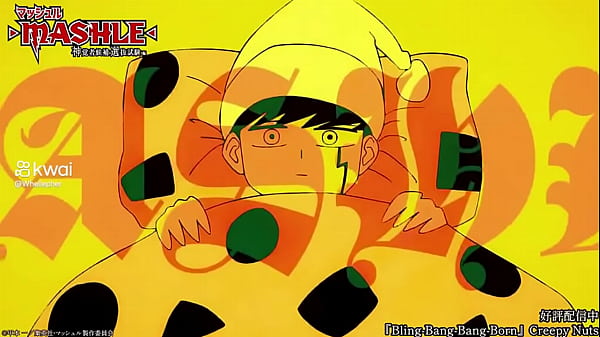 Mashle abertura:bling-bang-bang-born