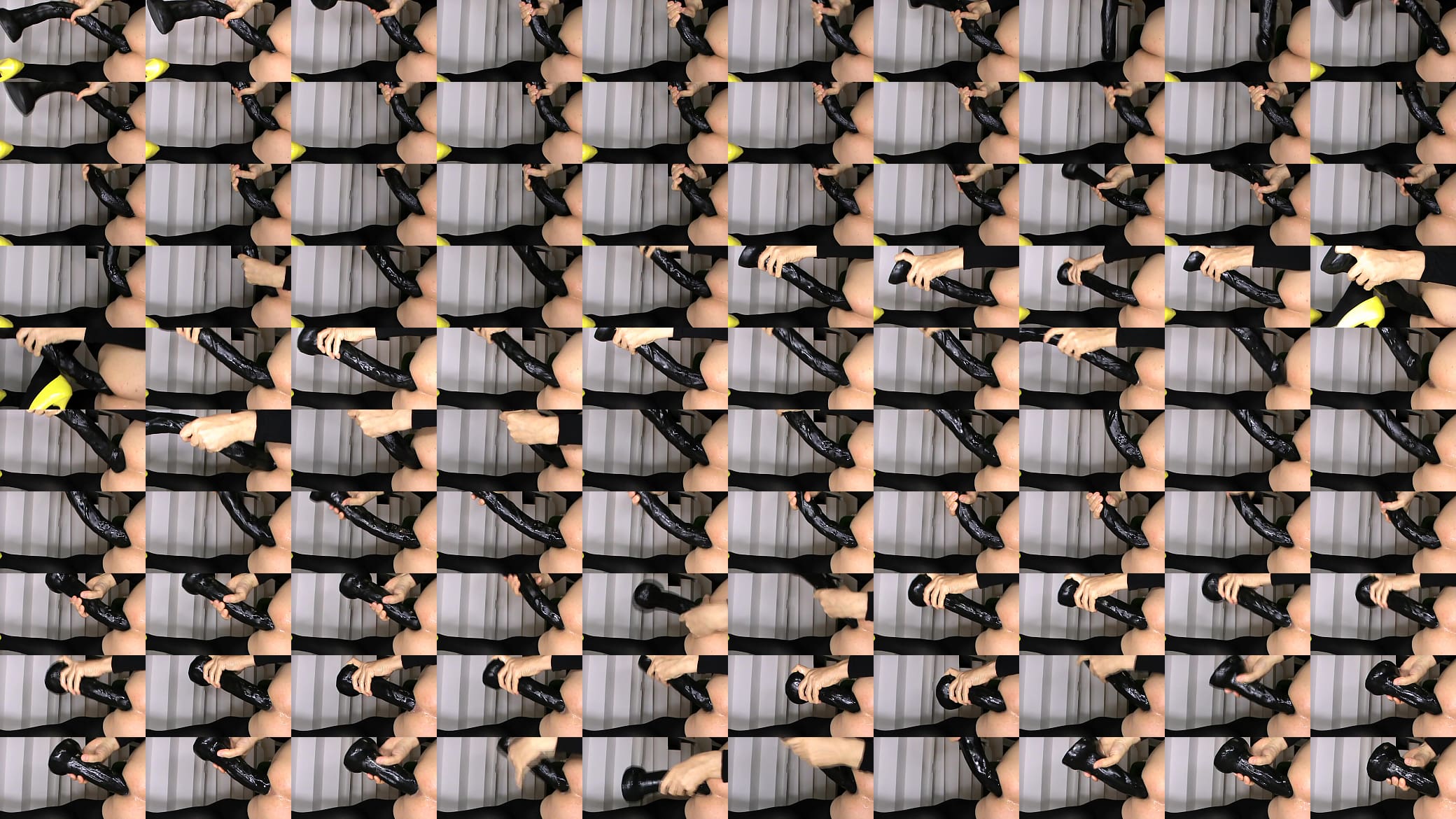 Enorme dildo anale nero da 50 Cm M 预览图