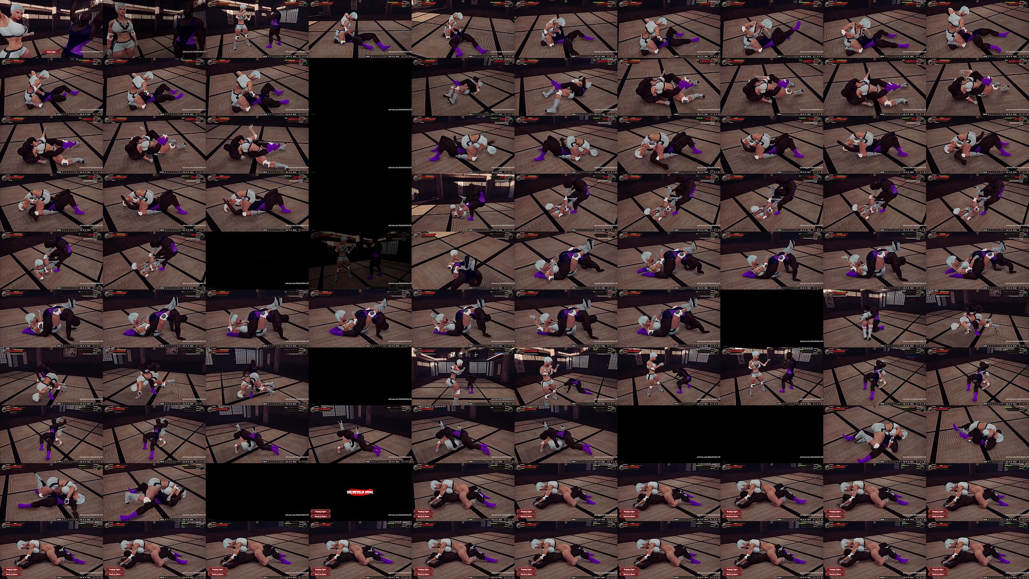 Broadzilla VS Mandingo (Naked Fighter 3D) 预览图