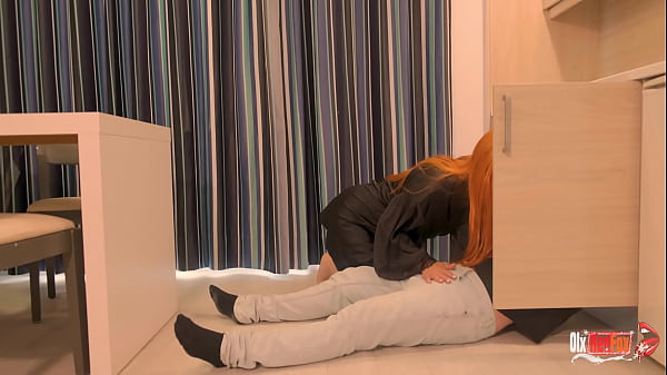 Hot Redhead Babe Gets Her Tight Pussy Fucked Deep By Plumber