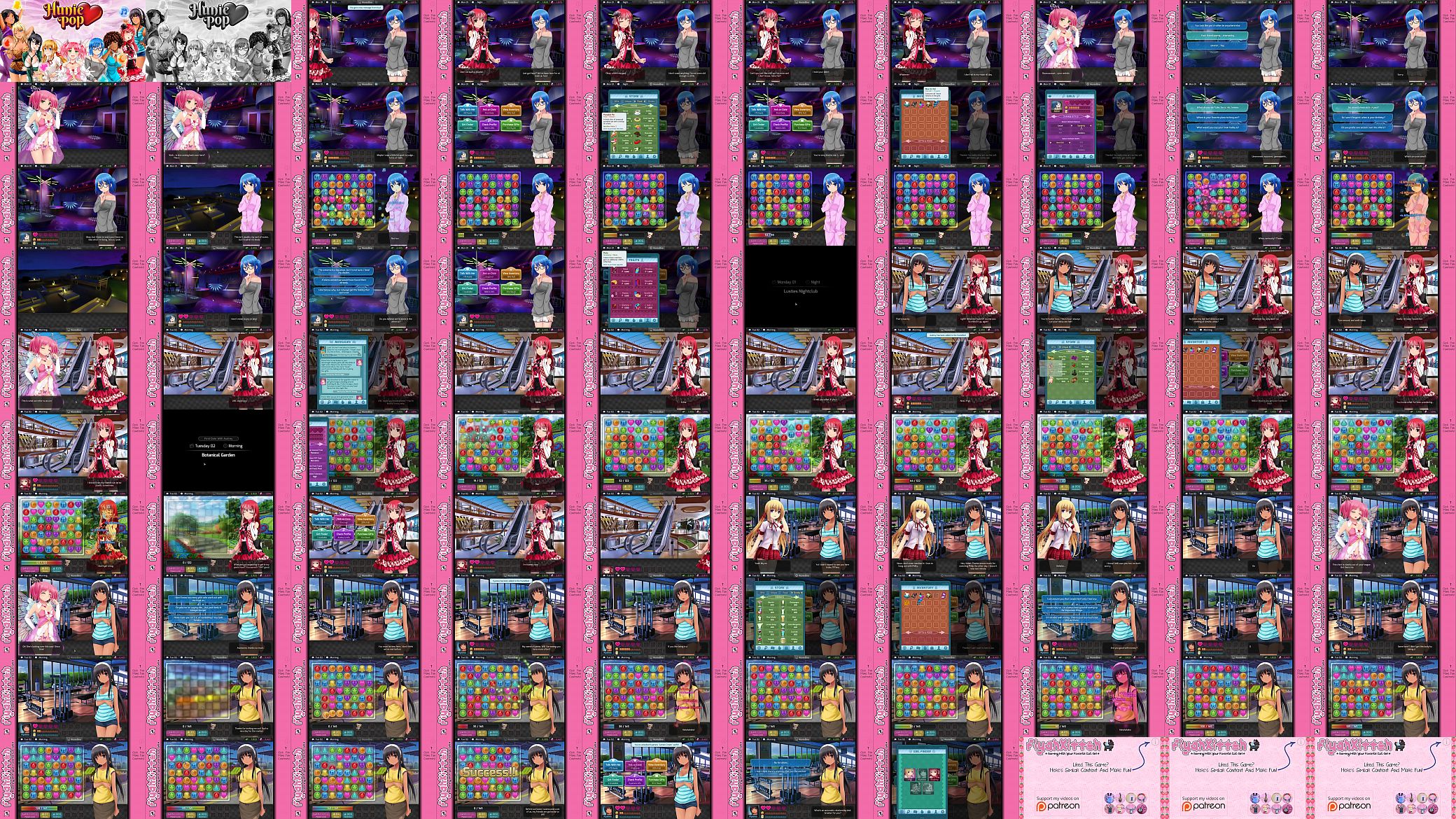 Who Likes THIS Kind Of Girl? - *HuniePop* Female Walkthrough #1 预览图