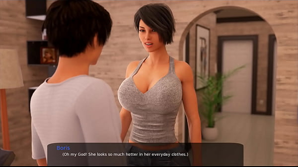 39 - Milfy City - v0.6e - Part 39 - Kissing my sexy teacher in her room (dubbing)