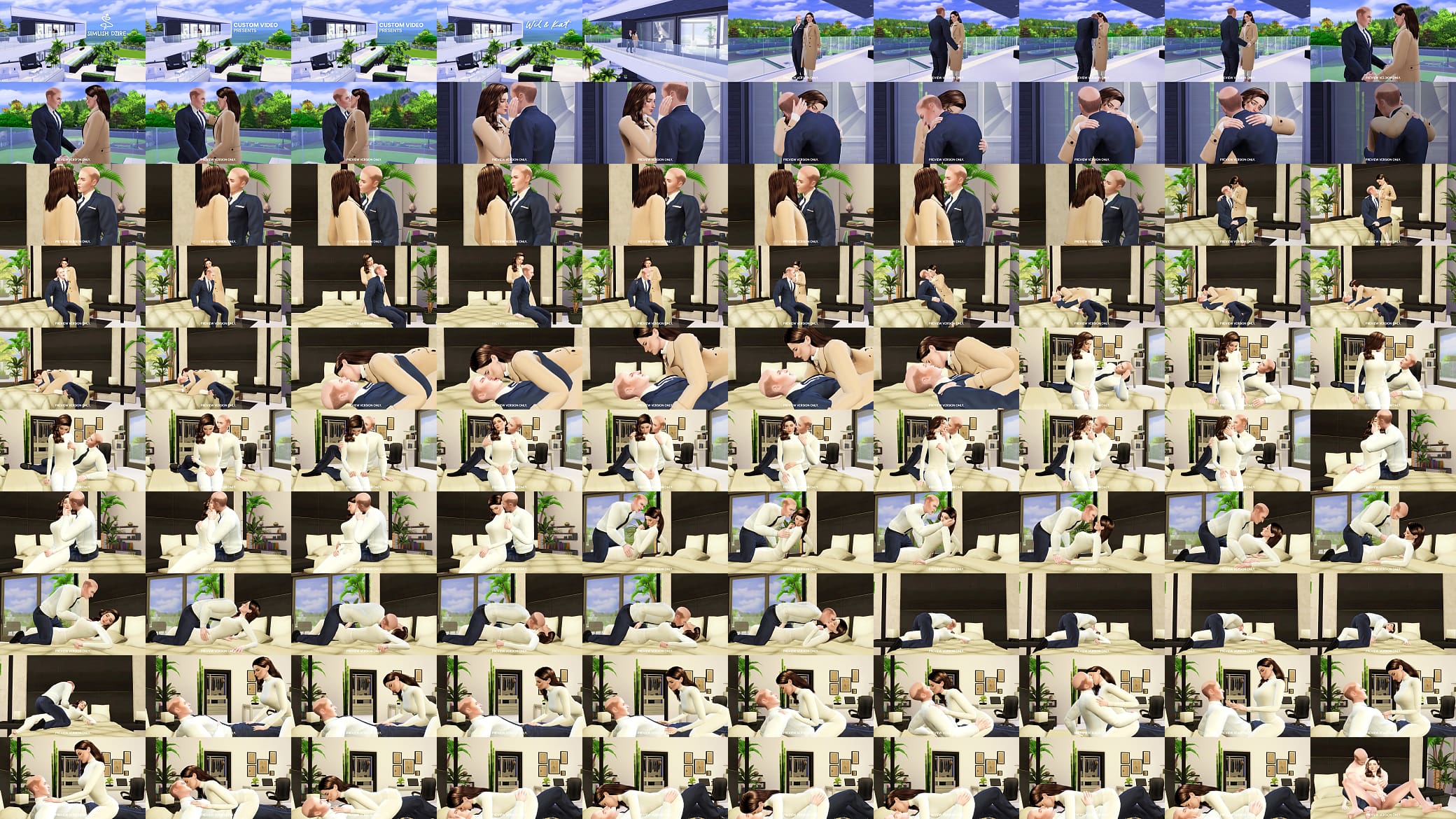 Wil &amp; Kat - 3d Hentai - Preview Version 预览图
