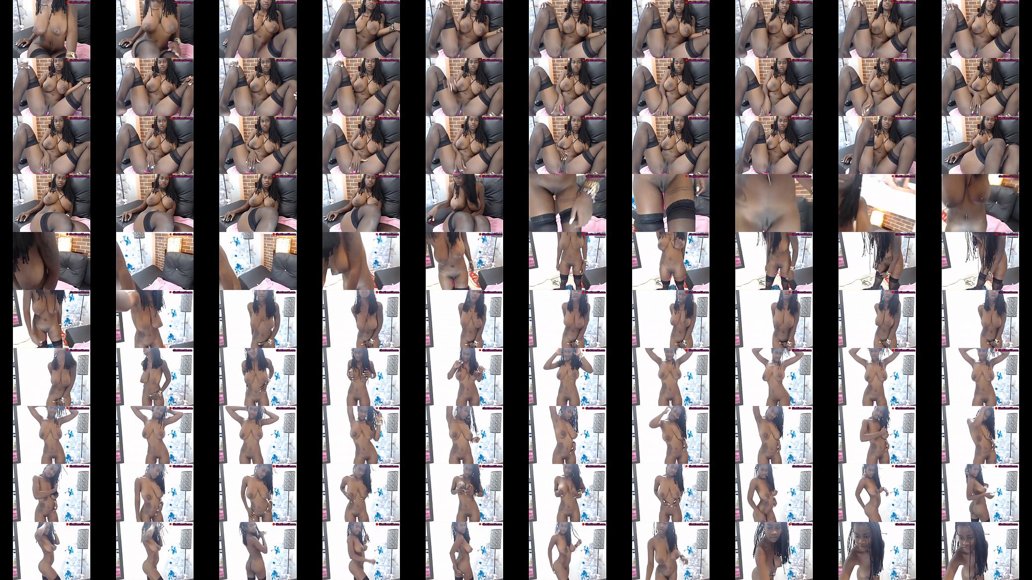 look at the sexy body on this young ebony 预览图