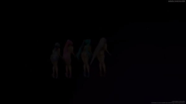 MMD R18 GHOST DANCE AI Miku Luka Haku ByMMDVocaloid
