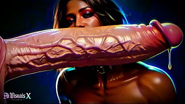 Download Video - Big Ass EBONY MILFs Worship BIG White Cocks &mdash; Interracial Fantasy &lpar;4K AI Generated Animation&rpar;