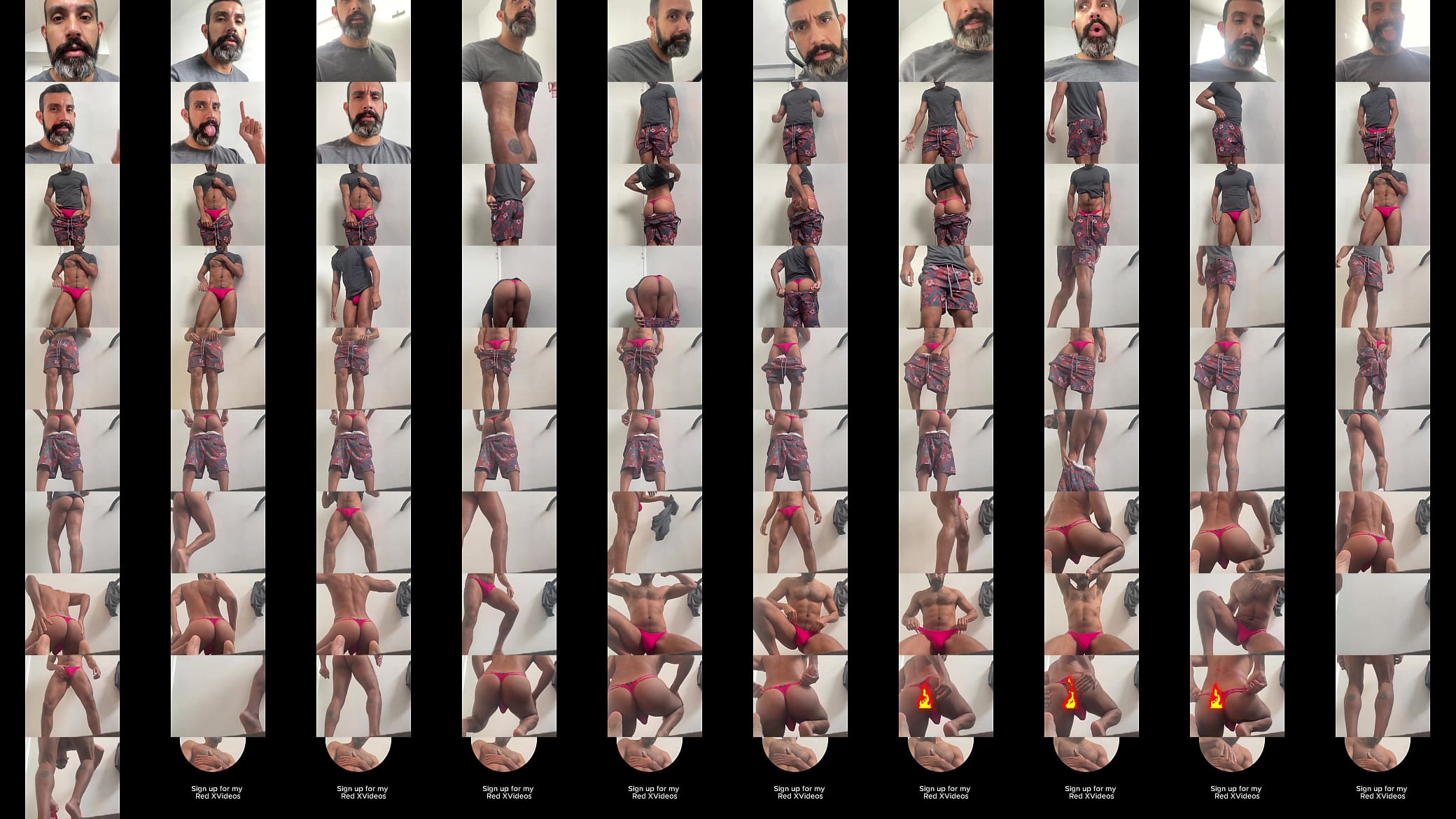 Pink Thong - Stairwell flashing 预览图