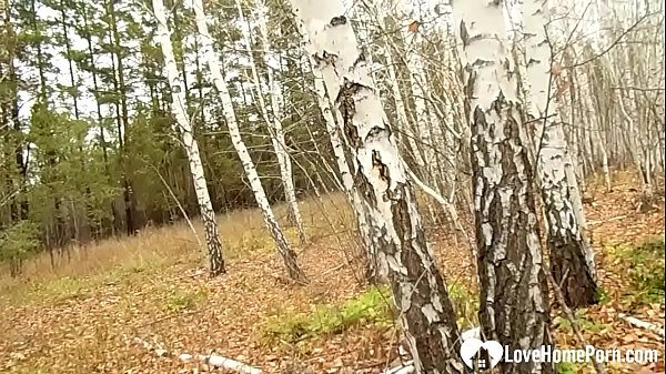 Fucking my stepmom during a nice walk