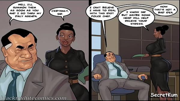 Secretary Swallows Boss's Load Deep In Her Throat