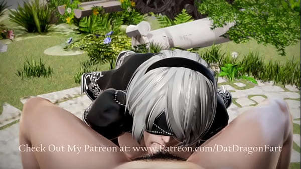 [Dat Dragon Fart] 2B Gokkun (Blindfolded)