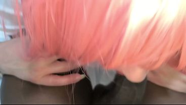 Tattooed trans girl fucks hot