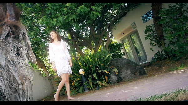 She has a hairy tuft of pubic hair that tickles her palm as she stands up and makes...