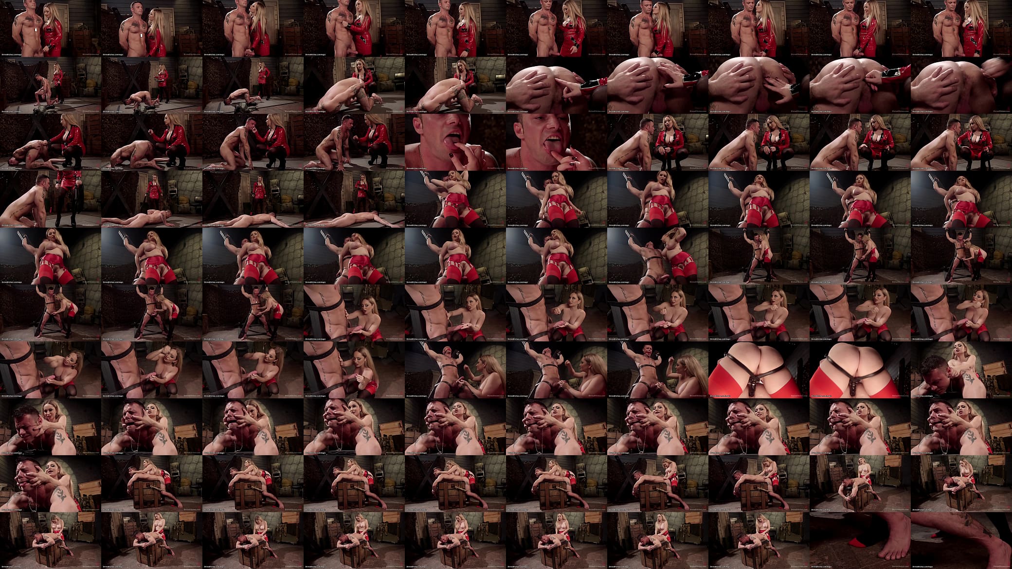 Muscle man bound and femdom fucked 预览图