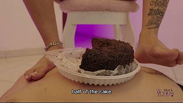 PT1 - Foot Feeding Punishment: Destroying My Cake On You