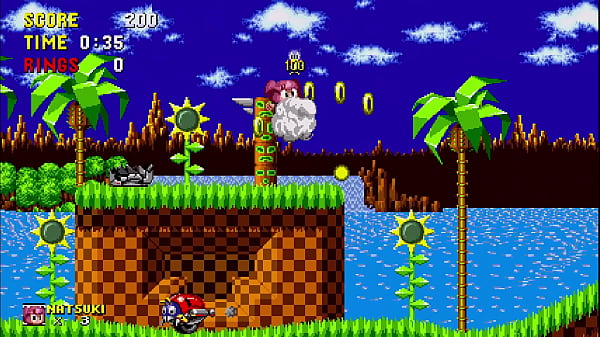 Gifted boy plays Sonic x Doki Doki and can't contain his arousal.