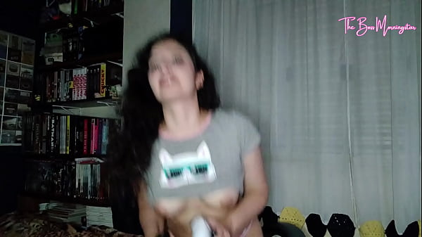 Stepe afraid of thunder overcomes the trauma of her fucking stepmother