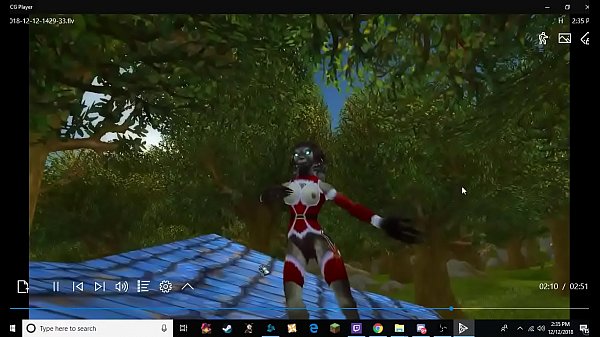 female worgen dance festive edition