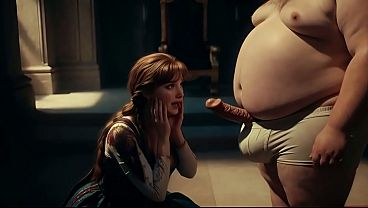 Fiery Braided Redhead Princess Broken – Innocent Winter Royal Turns Into Cum-Guzzling Cowgirl Slut