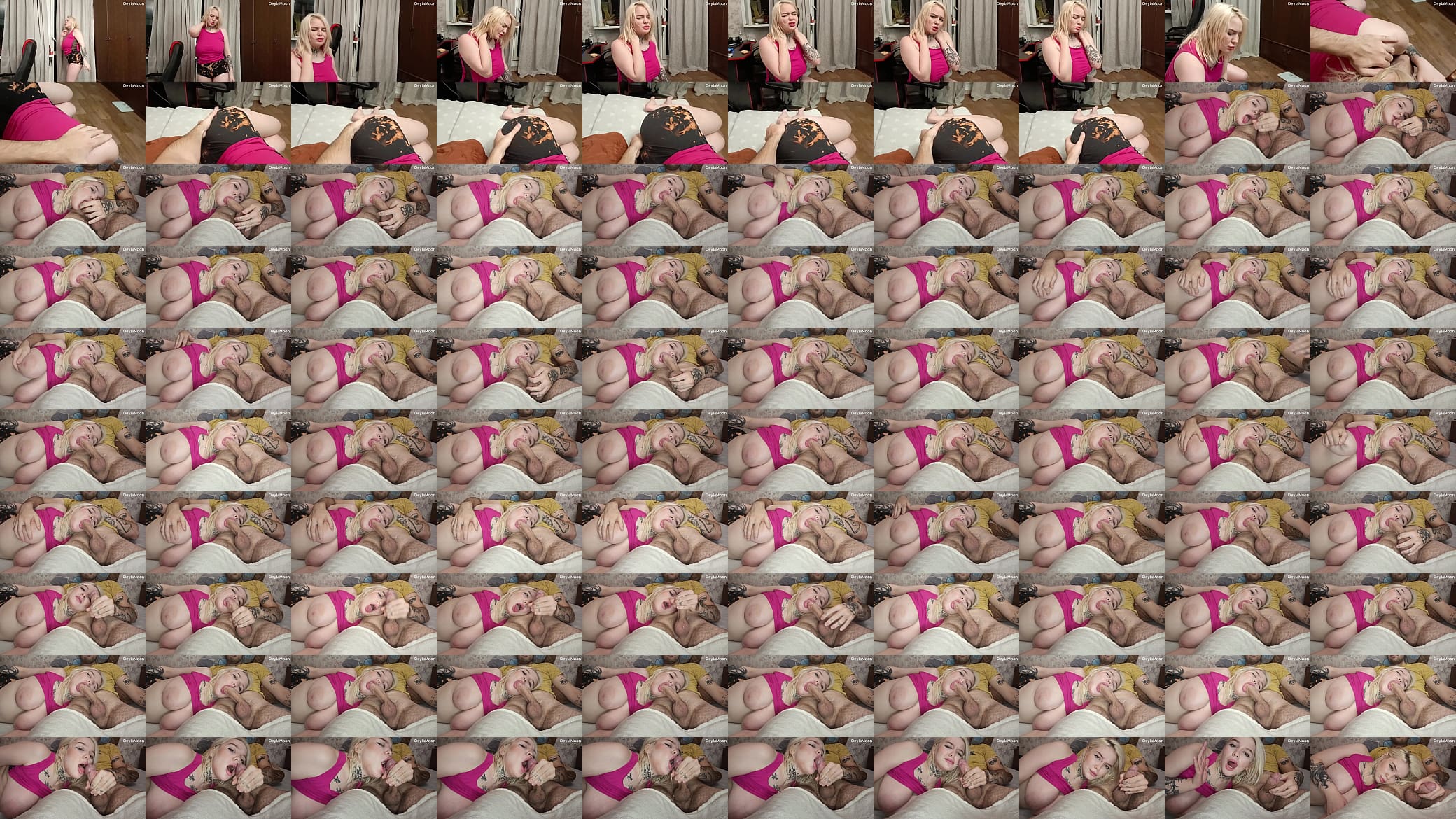 DeylaMoon&#039;s stepmom was fucked by her stepson? will the cum be in her mouth? 预览图