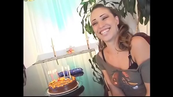 As true gentleman Cheyne Collins can't let young bimbo Angelina Rio to celebrate her eighteenth birthday party absolutely alone