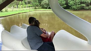 Download Video - Painful anal at an amusement park&period; Public anal creampie&period;