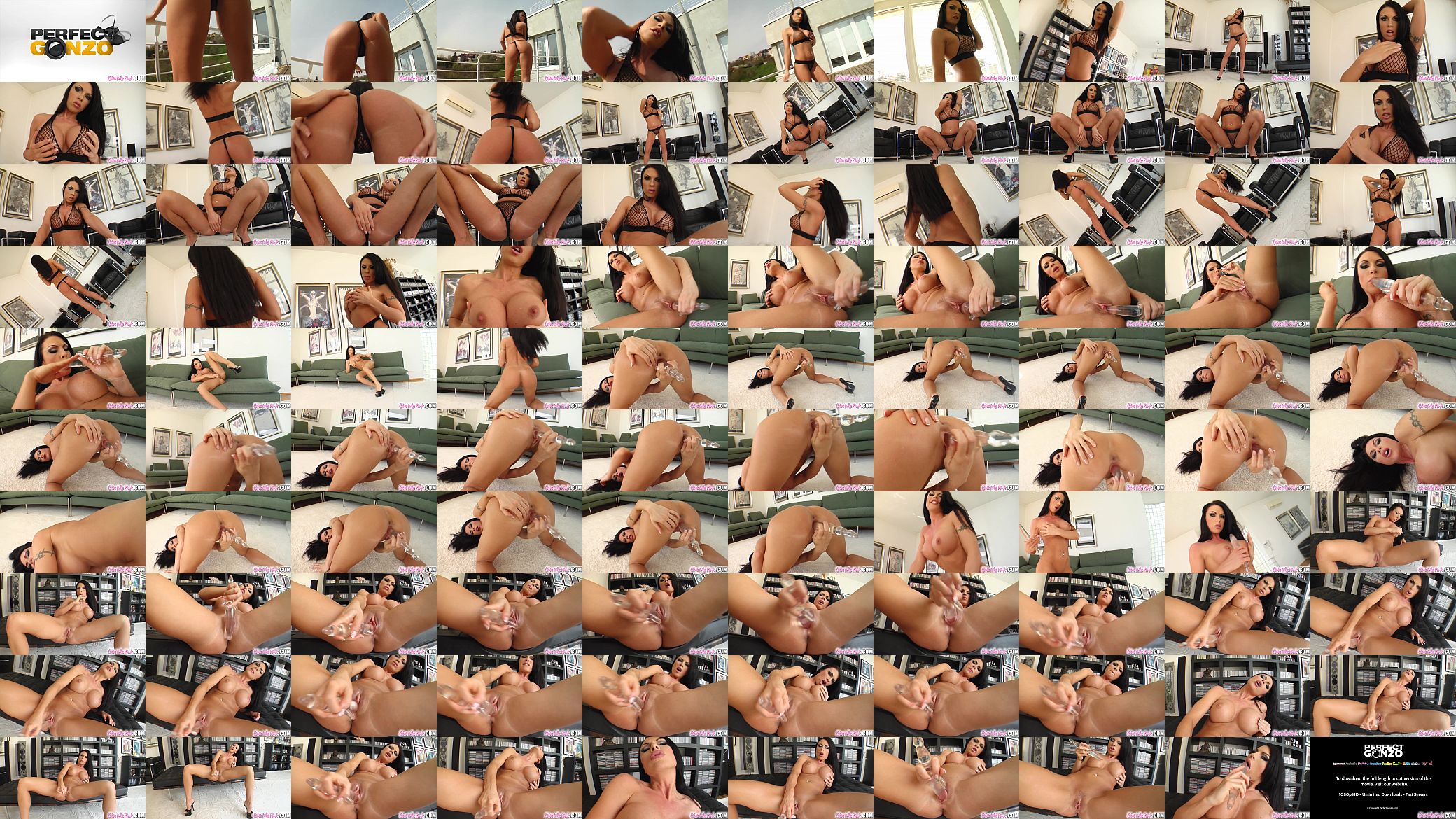 Give Me Pink Glass toy masturbation for big boob beauty 预览图