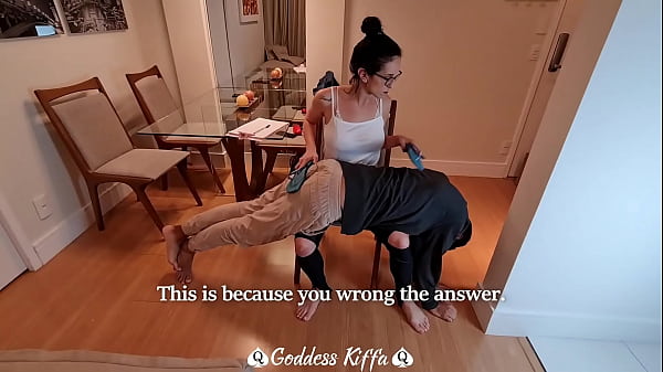 Vitoria Vonteese - Hot Mean teacher EP 17  - Sexy and mean Teacher teaches dumb student a lesson  - SPANKING - FOOT WORSHIP - FOOT DOMINATION - FOOT HUMILIATION - FEMDOM - FLIP FLOPS - SPANKING OVER KNEES - SOLES - FACE STOMP -