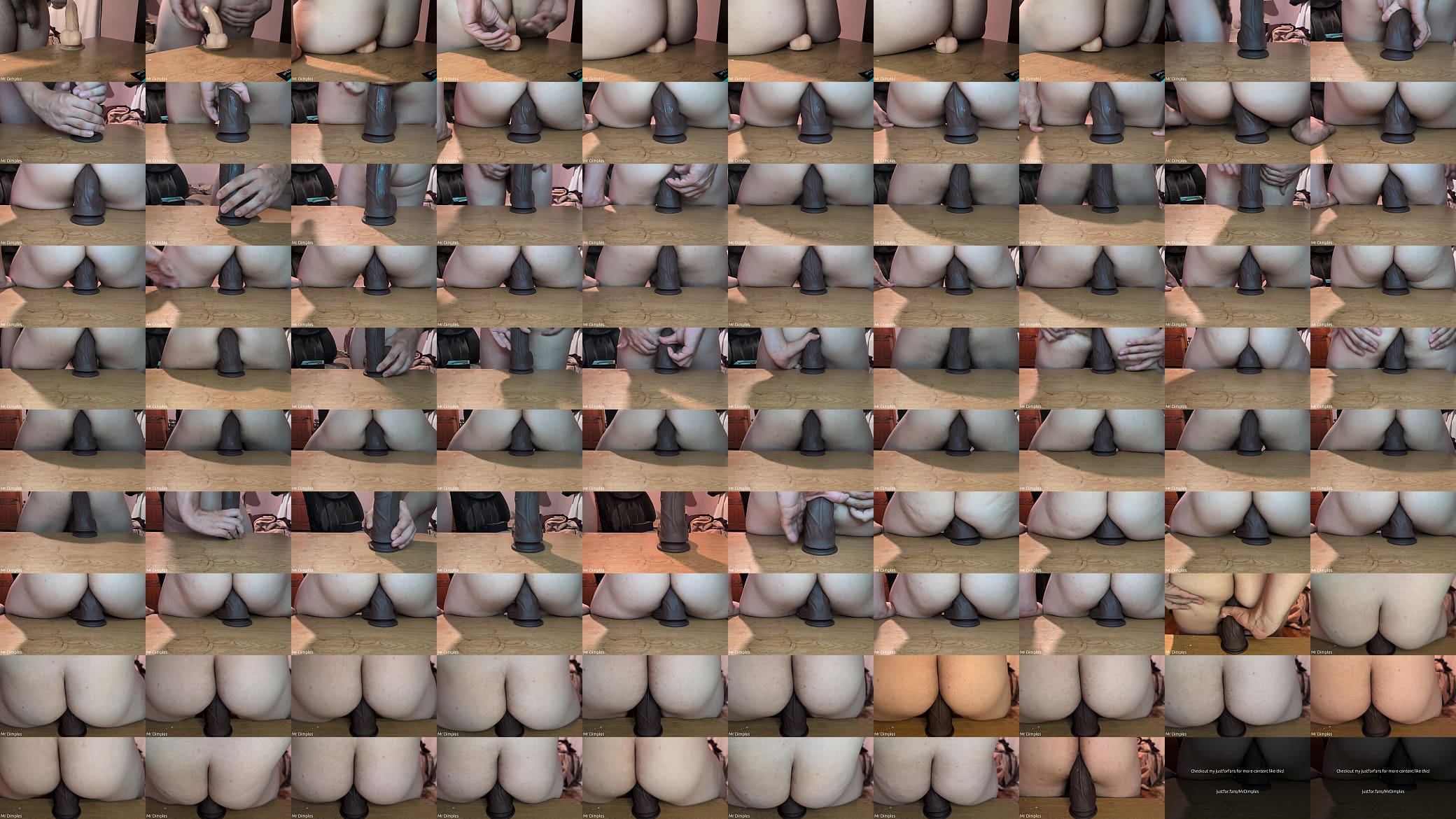 Felt euphoric bouncing on my dildos! Sorry for the bad camera angle :( 预览图