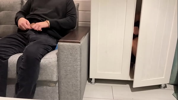 Step Mom Spies On Step Son Watching Porn And Jerking And Fucking Him