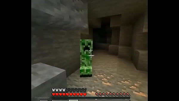 Creeper safado ficando em choque