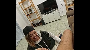 Download Video - The lesbian neighbor fell face-first onto the cock&period;