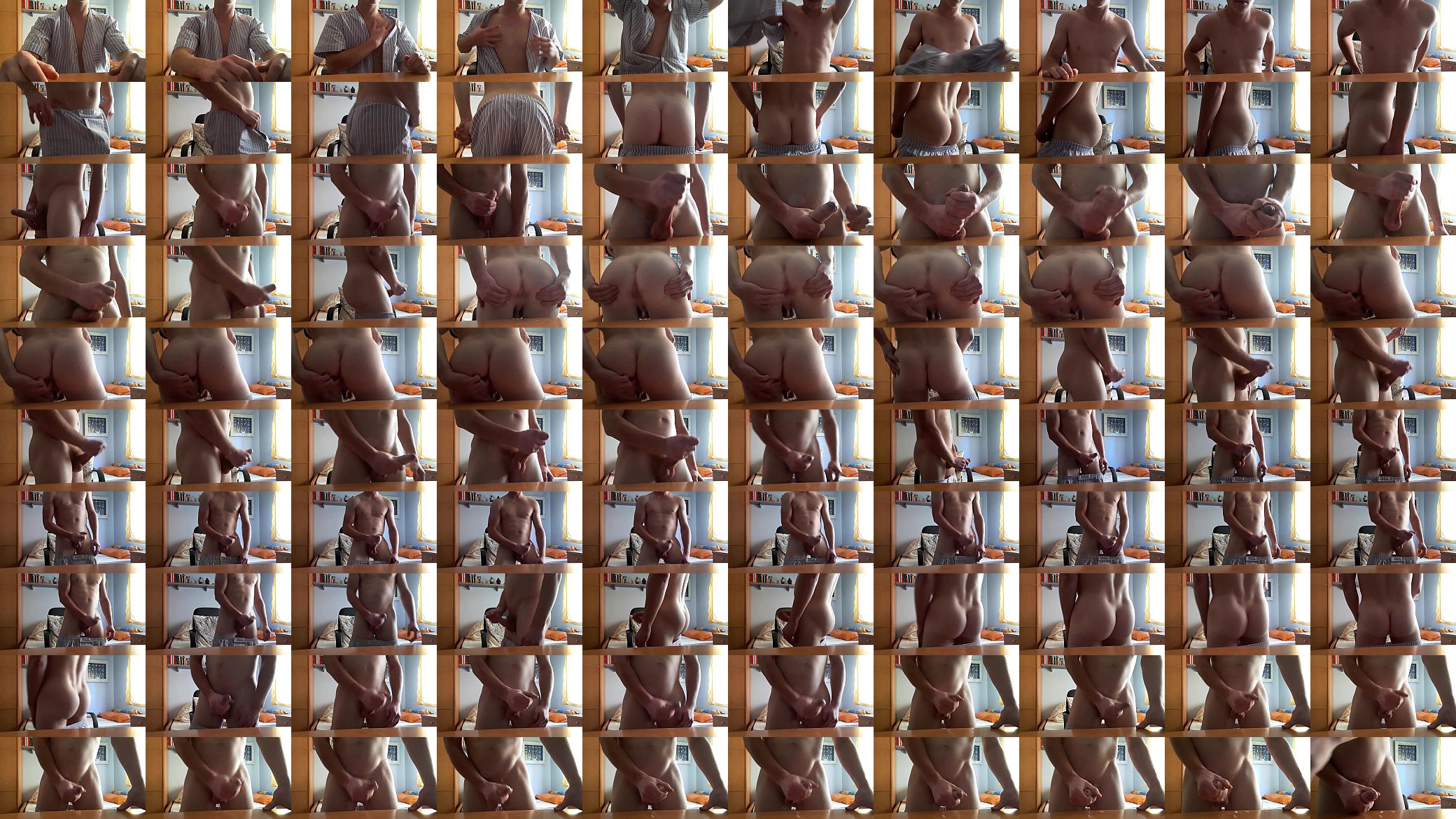 Young spanish jerking off solo cam and cum 预览图