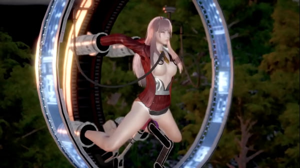 ZERO TWO HAVING GOOD TIME IN TRIPLE SEX MACHINE