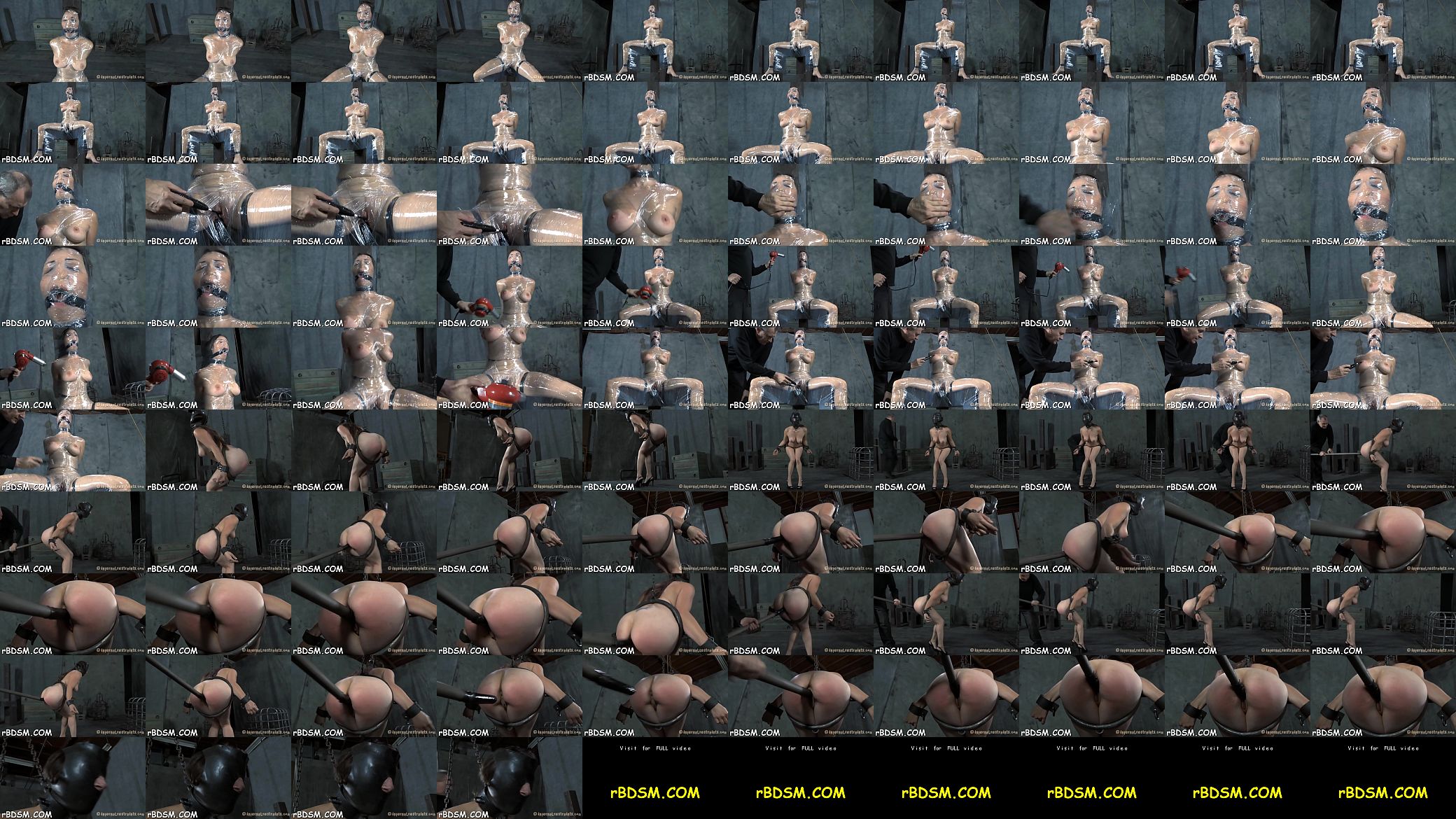 Tough beauty in shackles gets her fur pie pumped 预览图