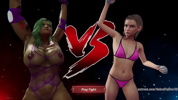 Jennifer Walters VS Linn (Naked Fighter 3D)