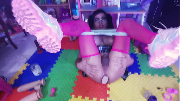 Dildo de 40 cm en mi culo, entrenamiento ANAL y...